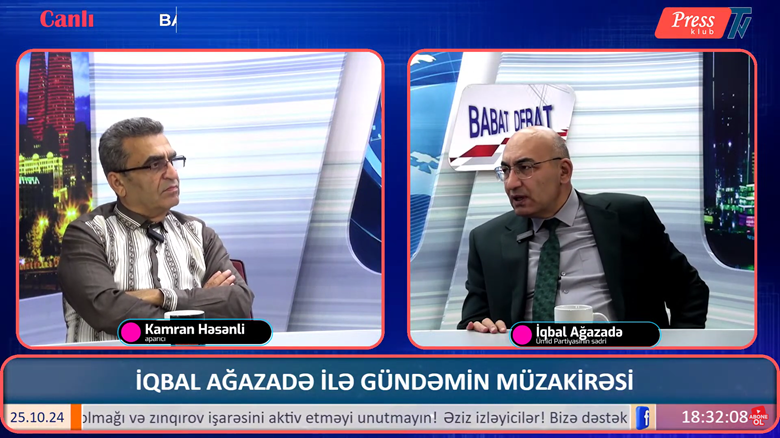 İqbal Ağazadə ilə DEBAT: Rusiya daxilində nə baş verir?